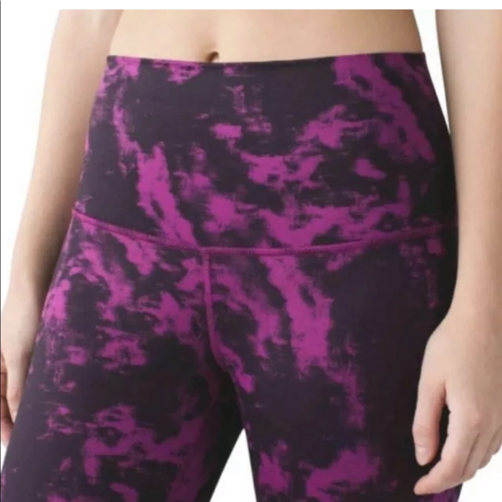 Lululemon Wunder Under Crop II Full-On Luon Sz 4 - Picture 2 of 8